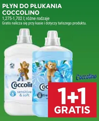 Płyn do płukania Coccolino promocja w Stokrotka