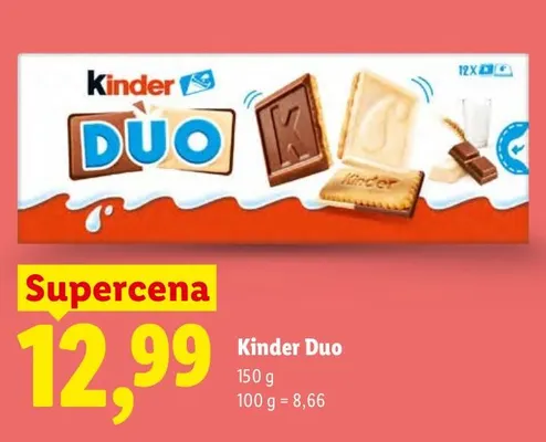 Kinder Duo promocja w Lidl