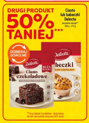 Babeczki Delecta promocja w POLOmarket