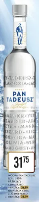 Wódka Pan Tadeusz promocja w Dino