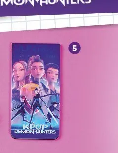 Zakładka magnetyczna do książki Netflix K-Pop Demon Hunters promocja w Biedronka