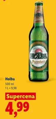 Piwo holba promocja w Lidl