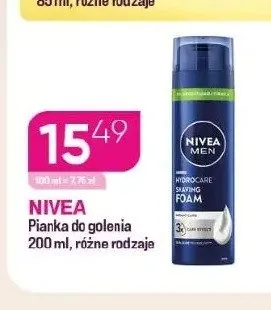 Pianka do golenia Nivea Men promocja w Drogerie Koliber