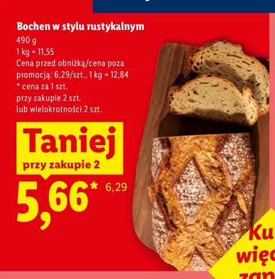 Bochen w stylu rustykalnym promocja w Lidl