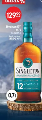 Whisky Singleton 12Y promocja w Żabka
