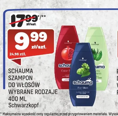 Szampon do włosów Schauma promocja w Społem Praga