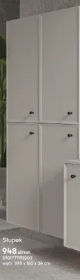 Słupek łazienkowy Cersanit Mille promocja w Castorama