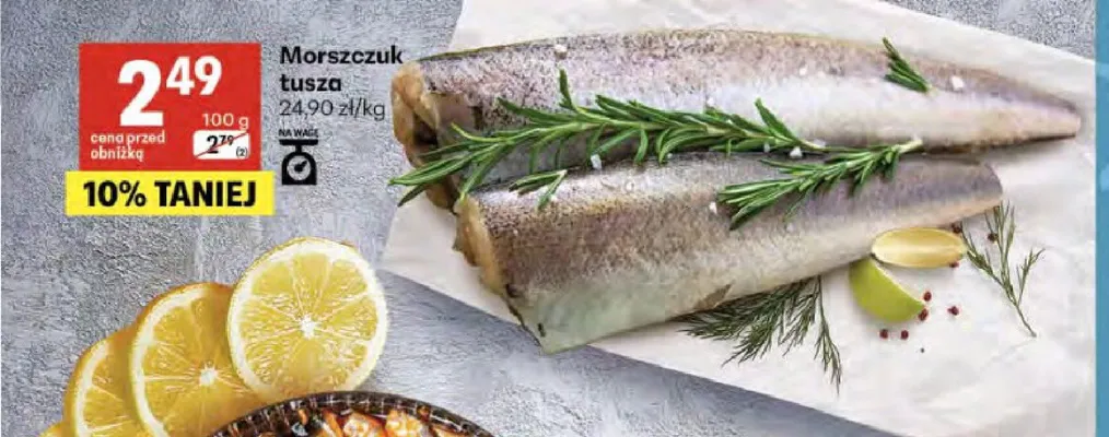 Morszczuk tusza promocja w Delikatesy Centrum