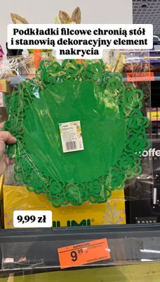 Podkładki filcowe promocja w Biedronka