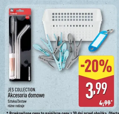 Akcesoria domowe JES COLLECTION promocja w Aldi