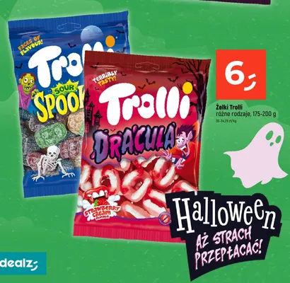 Żelki Trolli promocja w Dealz