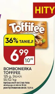 Bombonierka Toffifee promocja w Chata Polska