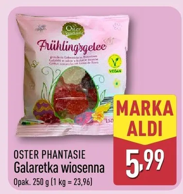 Galaretka wiosenna promocja w Aldi