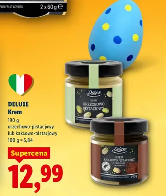 Krem orzechowo-pistacjowy lub kakaowo-pistacjowy promocja w Lidl
