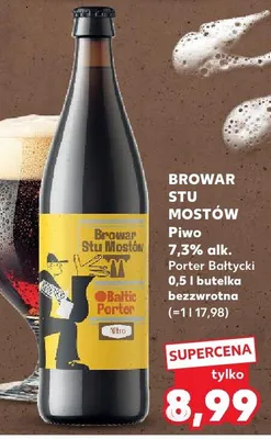 Piwo Porter Bałtycki promocja w Kaufland
