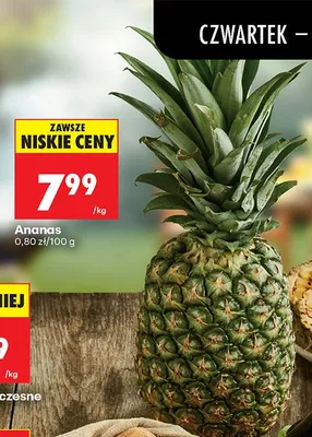 Ananas promocja w Biedronka