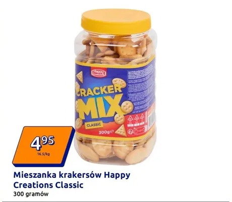 Mieszanka krakersów Classic promocja w Action