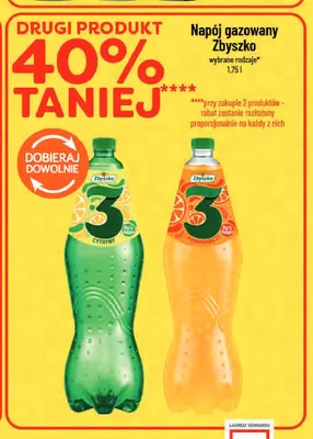 Napój gazowany Zbyszko 3 Cytryny promocja w POLOmarket