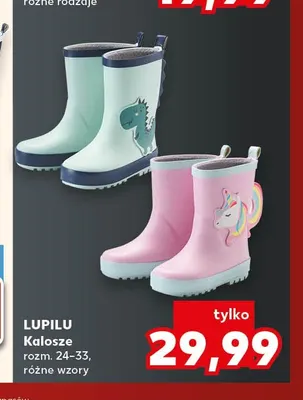 Kalosze Lupilu promocja w Kaufland