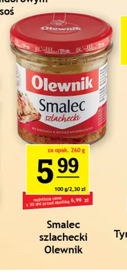 Smalec szlachecki Olewnik promocja w Gram Market