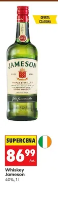 Whiskey Jameson promocja w Biedronka