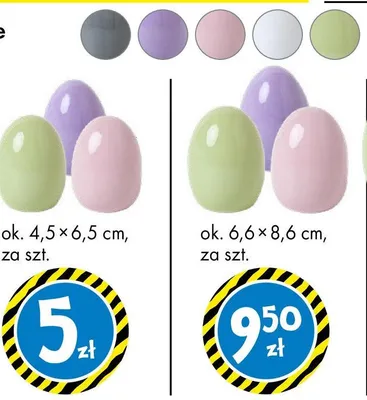 Jajko dekoracyjne promocja w Tedi