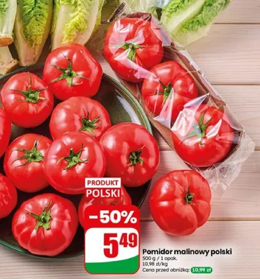 Pomidor malinowy polski promocja w Dino