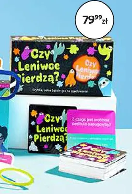 Gra Czy Leniwce Pierdzą? Gift Republic promocja w Empik