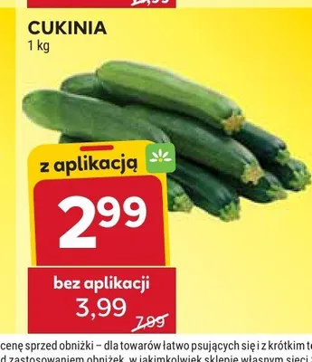 Cukinia promocja w Stokrotka