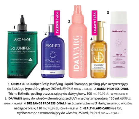 Tricho Esthetic peeling oczyszczający do skóry głowy Bandi Professional promocja w Hebe