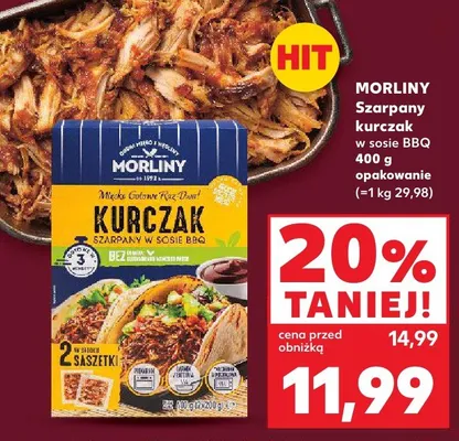 Kurczak szarpany w sosie BBQ promocja w Kaufland