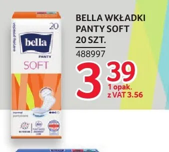 Wkładki Panty Soft 20 szt. Bella promocja w Selgros