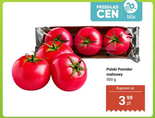 Pomidor malinowy polski promocja w Dino