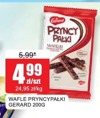 Wafle PryncyPałki Gerard promocja w Bingo