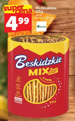Mix Beskidzkie Aksam promocja w TOPAZ