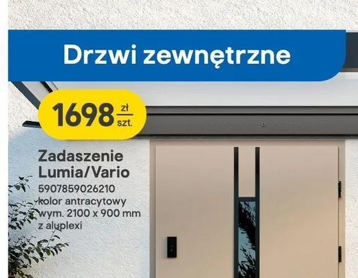 Zadaszenie Lumia/Vario promocja w Castorama