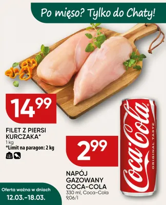 Napój gazowany Coca-Cola promocja