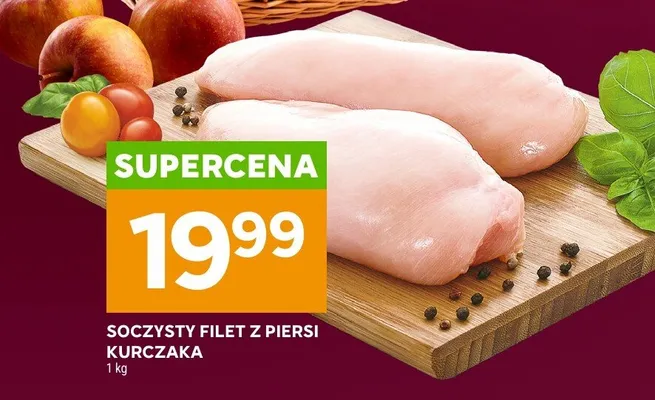 Soczysty filet z piersi kurczaka promocja w Stokrotka