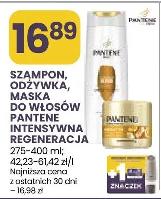 Maska do włosów Pantene Intensywna Regeneracja promocja w Stokrotka