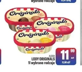 Lody Originals Algida promocja w Tomi Markt