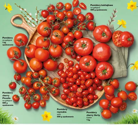 Pomidory cherry Verty luzem promocja w Kaufland