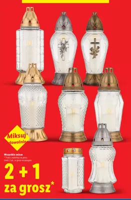 Znicze promocja w Lidl