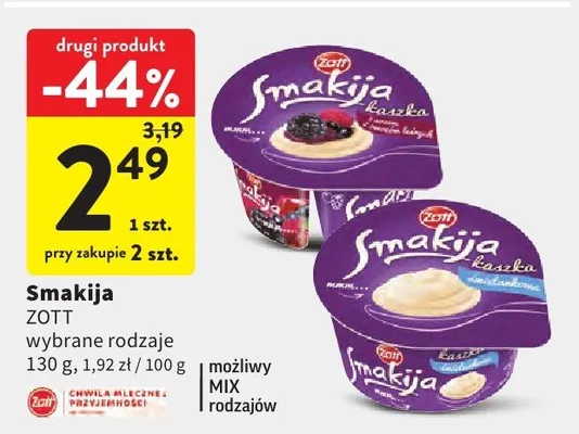 Smakija wybrane rodzaje promocja w Intermarche