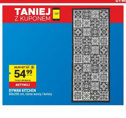 Dywan Kitchen promocja w Merkury Market