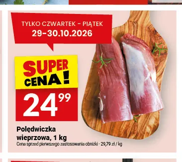Polędwiczka wieprzowa promocja w Twój Market