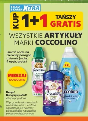Płyn do płukania Coccolino Laundry Perfume Elixir promocja w Kaufland