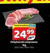 Polędwiczki wieprzowe promocja w Delfin