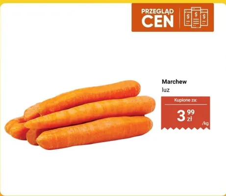 Marchew luz promocja w Biedronka