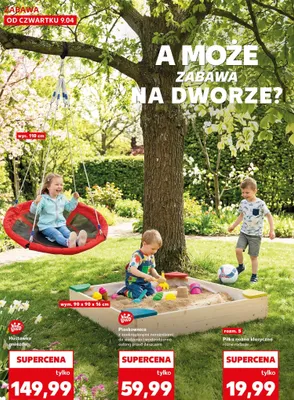 Piaskownica z zaokrąglonymi narożnikami do siedzenia i wodoodporną osłoną przed deszczem promocja w Kaufland