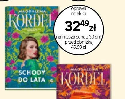 Książka Schody do lata Magdalena Kordel oprawa miękka promocja w Empik